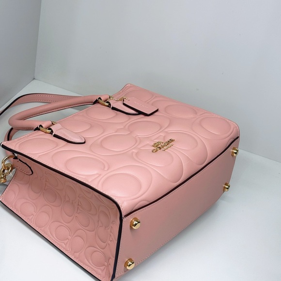coach Maggie Small Tote Bag In Signature Leather